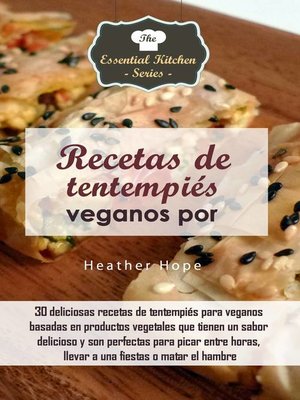 cover image of Recetas de tentempiés veganos por Heather Hope